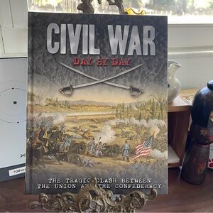 Civil War Day By Day Philip Katcher 2007 Hardcover Mint!